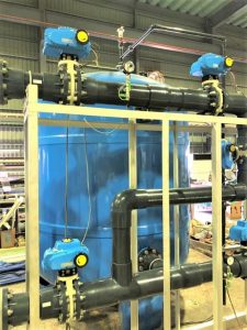 栽培漁業センター 海水除濁濾過処理装置