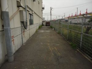 井戸埋め戻し完了後
